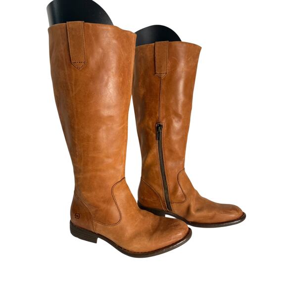 Knee High Born Riding Boots Born Women Fannar Knee High Block Heel